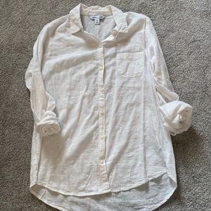 NWT Old Navy Embroidered Button Down